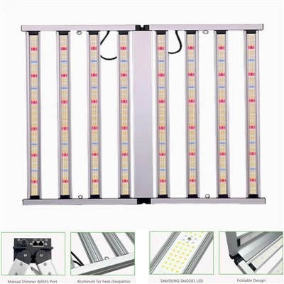 Folding LED plöntu lampar